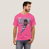 Mike Williams Los Angenel C Cartoon Tシャツ (正面フル)