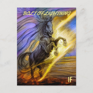 Mike Winterbauerによる稲妻ポストカードのボルト ポストカード