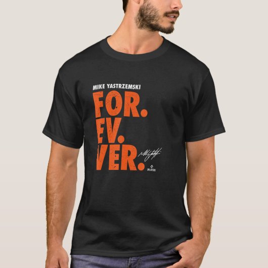 Mike Yastrzemski Forever Baseball Mike Yastrzemski Tシャツ (正面)