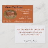 MikeCard 2 -両側をカスタマイズ 名刺 (正面/裏面)