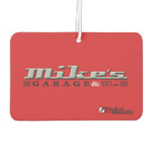 Mike's Garage Air Freshener：新車 カーエアーフレッシュナー (裏面)