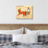 Miketz – ジョセフのチャリオット キャンバスプリント (インサイチュ (寝室))