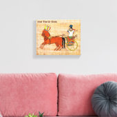 Miketz – ジョセフのチャリオット キャンバスプリント (インサイチュ (リビング))