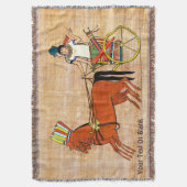 Miketz – ジョセフのチャリオット スローブランケット (正面縦)