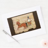 Miketz – ジョセフのチャリオット 長方形シール (封筒)