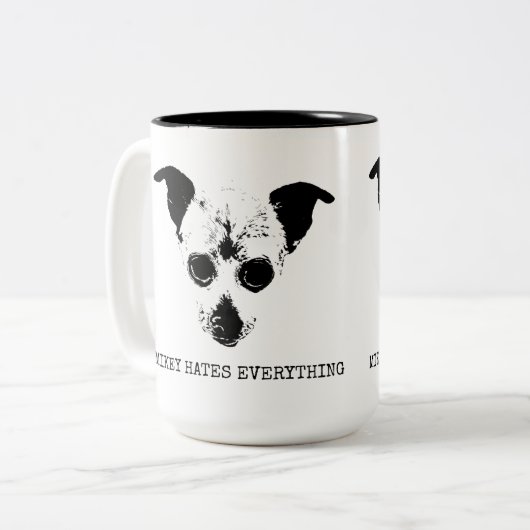 MIKEYはマグを憎みます ツートーンマグカップ (正面左)