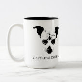 MIKEYはマグを憎みます ツートーンマグカップ (左)