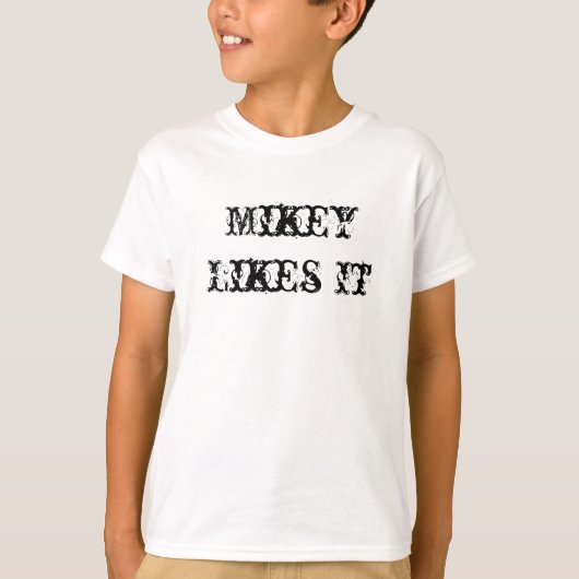Mikey Likes It Tシャツ (正面)