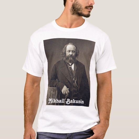 Mikhail Bakunin 2 Tシャツ (正面)