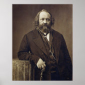 Mikhail Bakunin Social Anarchist ロシアの by Nadar ポスター (正面)