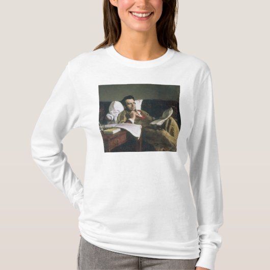 Mikhail Glinkaのポートレート Tシャツ (正面)