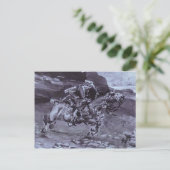 Mikhail Vrubel – ライダー ポストカード (スタンド正面)