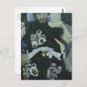 Mikhail Vrubel – 古いスタイルのロシアの衣装を着た男 ポストカード (正面/裏面)