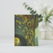 Mikhail Vrubel – 天使とラバラ ポストカード (スタンド正面)