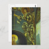 Mikhail Vrubel – 天使とラバラ ポストカード (正面/裏面)