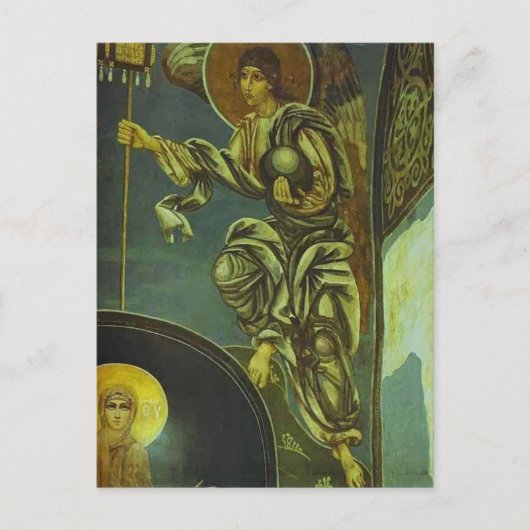 Mikhail Vrubel – 天使とラバラ ポストカード (正面)