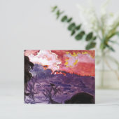 Mikhail Vrubel – 幻想的な風景 ポストカード (スタンド正面)