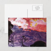 Mikhail Vrubel – 幻想的な風景 ポストカード (正面/裏面)