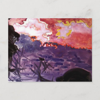 Mikhail Vrubel – 幻想的な風景 ポストカード