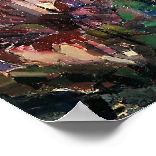 Mikhail Vrubel – 着席デーモン ポスター (角)