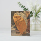 Mikhail Vrubel – 静物画。ファブリック. ポストカード (スタンド正面)