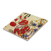 Mikhail Vrubel art:野花 タイル (側面)