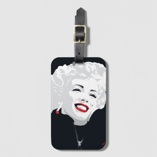 Mikiマリリン ラゲッジタグ (正面縦)