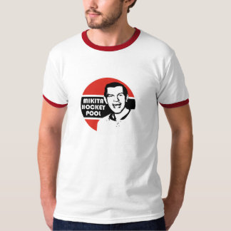 Mikitaのホッケーの信号器のTシャツ Tシャツ