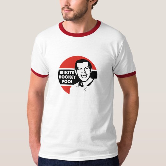 Mikitaのホッケーの信号器のTシャツ Tシャツ (正面)