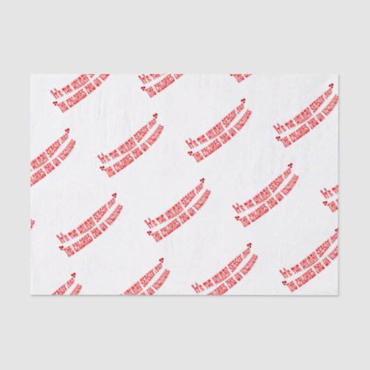 Mikitiezカロリー休暇ホリデーhappynewyear 薄葉紙 (正面)