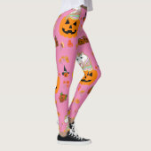 Mikitiezハロウィンユニコーン不気味10月秋 レギンス (右)