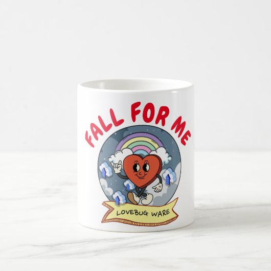 Mikitiezバレンタイカスタムンのラベおもしろいバグソフトウェア コーヒーマグカップ (中央)