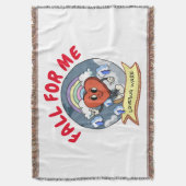 Mikitiezバレンタイカスタムンのラベおもしろいバグソフトウェア スローブランケット (正面縦)