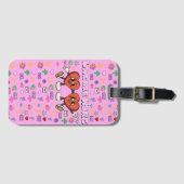 Mikitiezバレンタイカスタムンのラベおもしろいバグソフトウェア ラゲッジタグ (正面横)