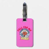 Mikitiezバレンタイカスタムンのラベおもしろいバグソフトウェア ラゲッジタグ (裏面縦)