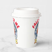 Mikitiezバレンタイカスタムンのラベおもしろいバグソフトウェア 紙コップ (右)