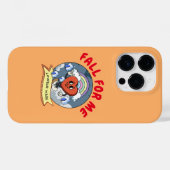 Mikitiezバレンタイカスタムンのラベおもしろいバグソフトウェア Case-Mate iPhoneケース (裏面 (横))