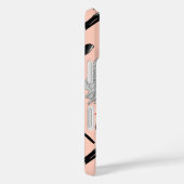 Mikitiezブロンド髪のピンクスーツぼやけのタイプ Case-Mate iPhoneケース (裏面 / 右)