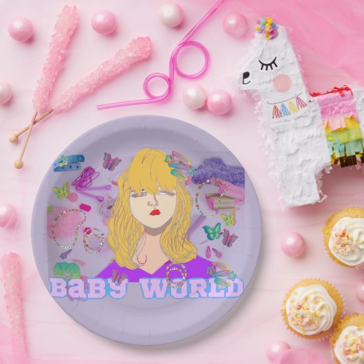 Mikitiezプレミア映画のナイトプリンセスドールの夏 ペーパープレート (パーティー)