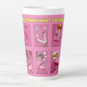 Mikitiezプレミア映画ナイトプリンセスドール カフェラテマグ (正面)