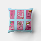 Mikitiezプレミア映画ナイトプリンセスドールTシャツ クッション (裏面)