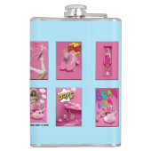 Mikitiezプレミア映画ナイトプリンセスドールTシャツ フラスク (裏面)