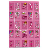 Mikitiezプレミア映画ナイトプリンセスドールTシャツ ミディアムペーパーバッグ (正面)