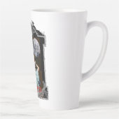 Mikitiez不気味なビベスヴィンテージゴシックのハロウィーン カフェラテマグ (右)