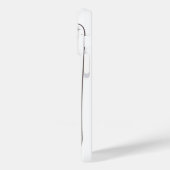 Mikitiez基本的な魔女ウィッチウィザードタロタートカードブラック Case-Mate iPhoneケース (裏面 / 左)