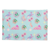 Mikitiez妖精の角ブルースカイキャンディーポピー愛 枕カバー (裏面-左)