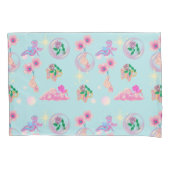 Mikitiez妖精の角ブルースカイキャンディーポピー愛 枕カバー (正面左)