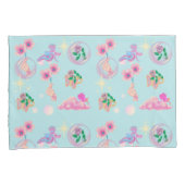 Mikitiez妖精の角ブルースカイキャンディーポピー愛 枕カバー (正面右)