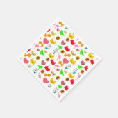 Mikitiez折り紙がん夏期宝石動物猫 スタンダードカクテルナプキン (角)