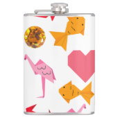 Mikitiez折り紙がん夏期宝石動物猫 フラスク (正面)